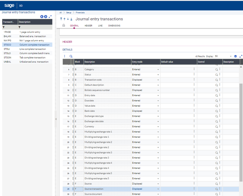 How to Tell what Automatic Journal was Used for Journal Entries in Sage